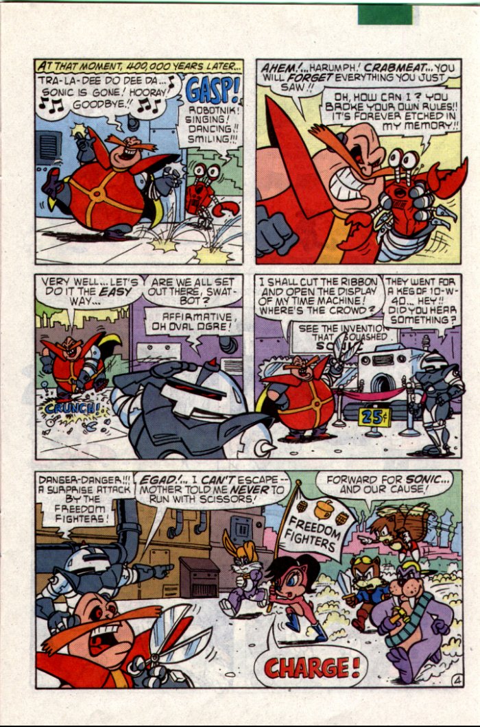 Sonic - Archie Adventure Series July 1994 Page 9